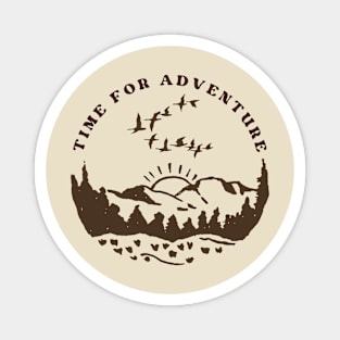 Time for Adventure Magnet